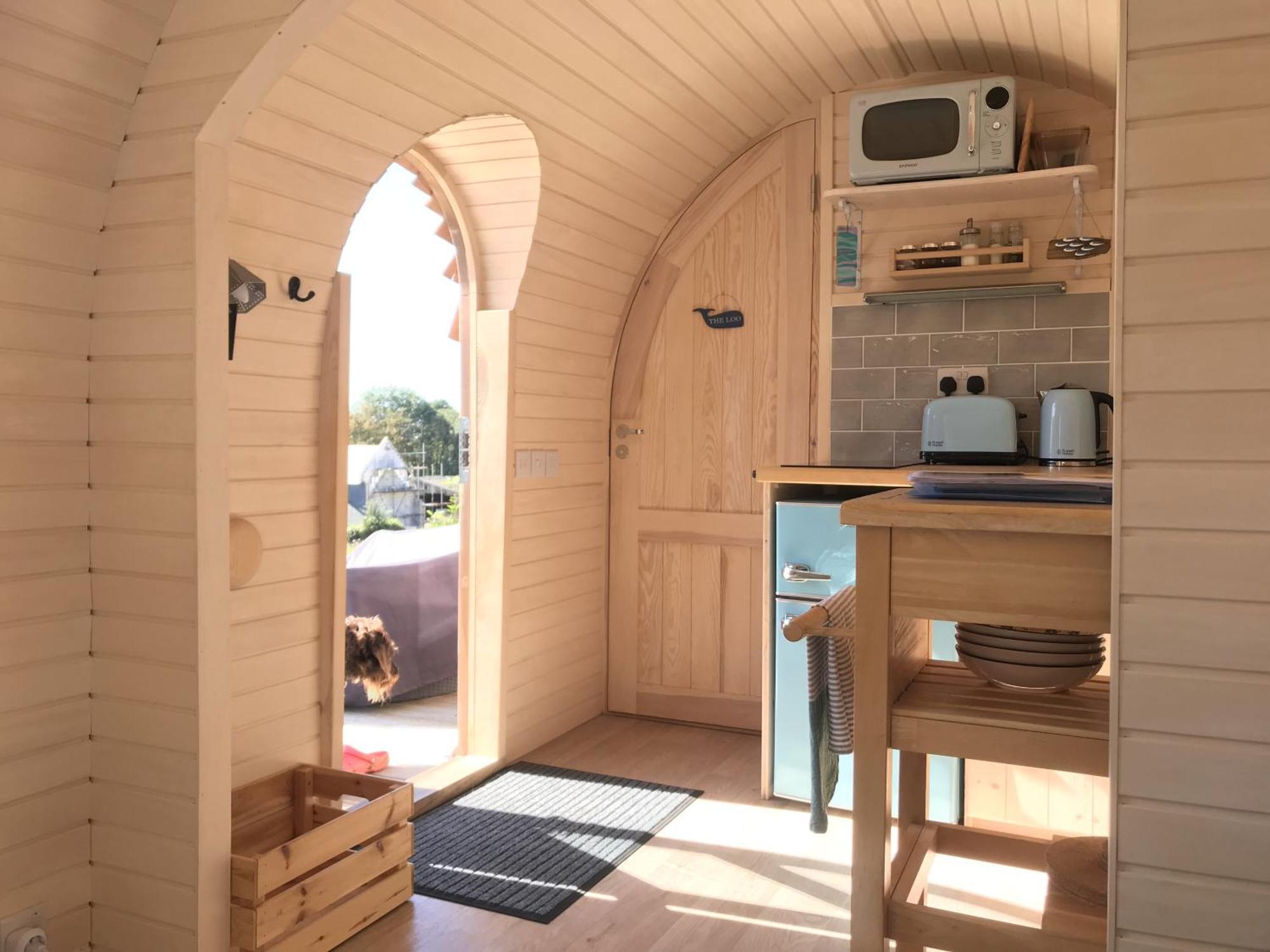 Апартаменти The Pasty - Lydcott Glamping Лоо Екстер'єр фото